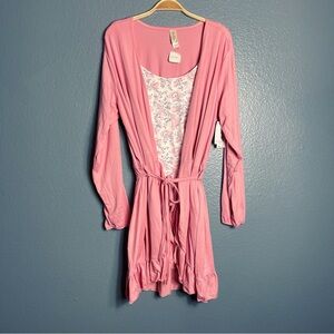 NWT 3-Piece Pajama Set Jessica Simpson Peony Gardenia Size S